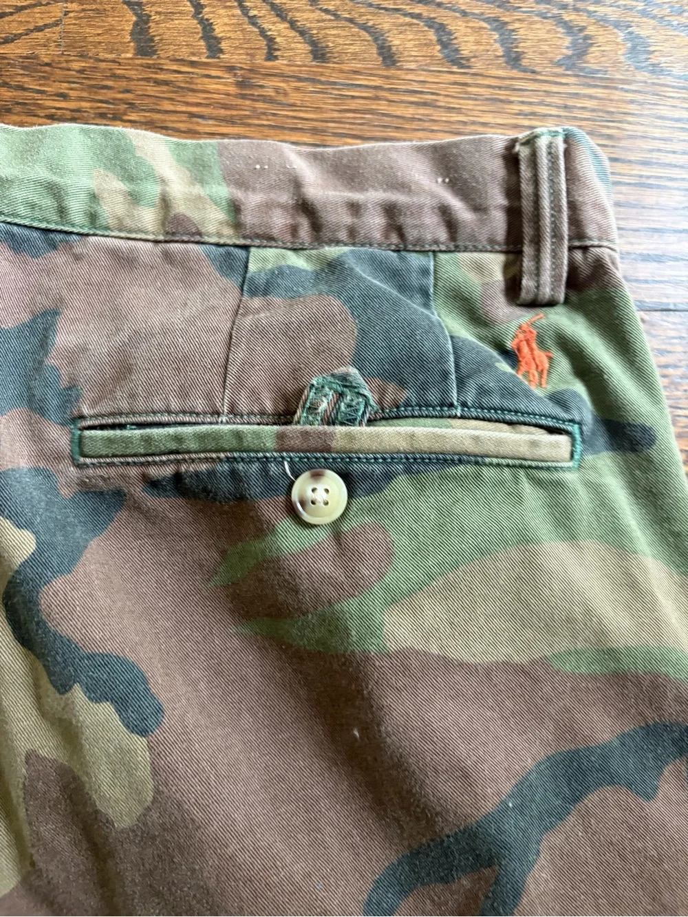 Polo by Ralph Lauren Men's Camouflage Chinos - Green/Brown